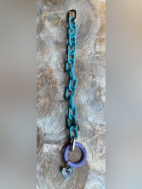 New Chunky Y2K abalone charm bracelet